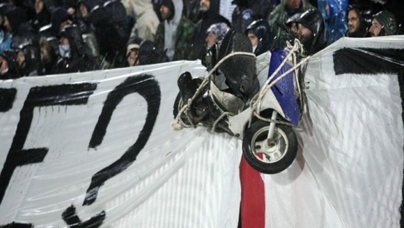 Γκαγκάτσης: «Το μηχανάκι το πέρασαν οπαδοί μέσω... ασθενοφόρου»!