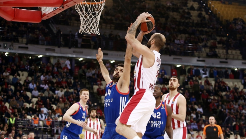 Ολυμπιακός - Αναντολού Εφές 89-82