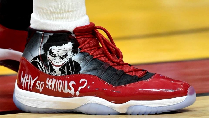 Το φοβερό «why so serious» παπούτσι του Ουάιτσαϊντ! (pics)