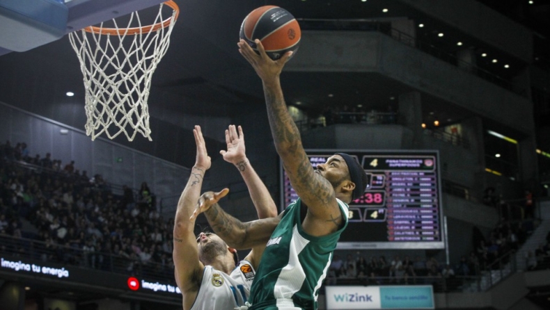 Ρεάλ Μαδρίτης - Παναθηναϊκός 92-75