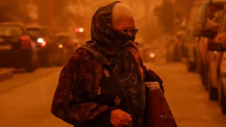 Η αφρικανική σκόνη έστειλε 25 πολίτες στο νοσοκομείο στην Κρήτη (pics)