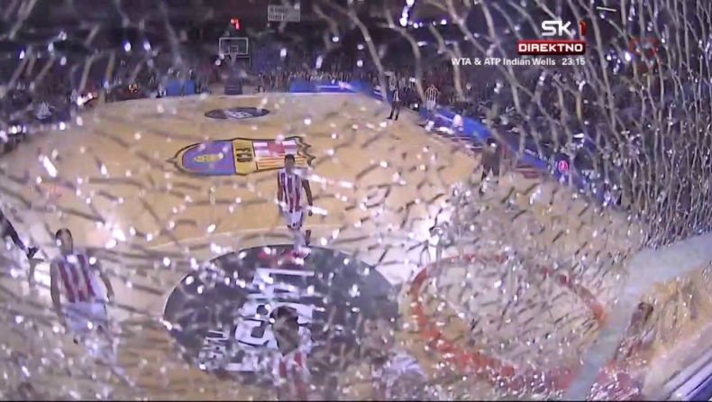 Ο Τόμιτς... σμπαράλιασε το ταμπλό! (pics & vid)