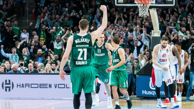 Ζάλγκιρις - ΤΣΣΚΑ Μόσχας 85-73