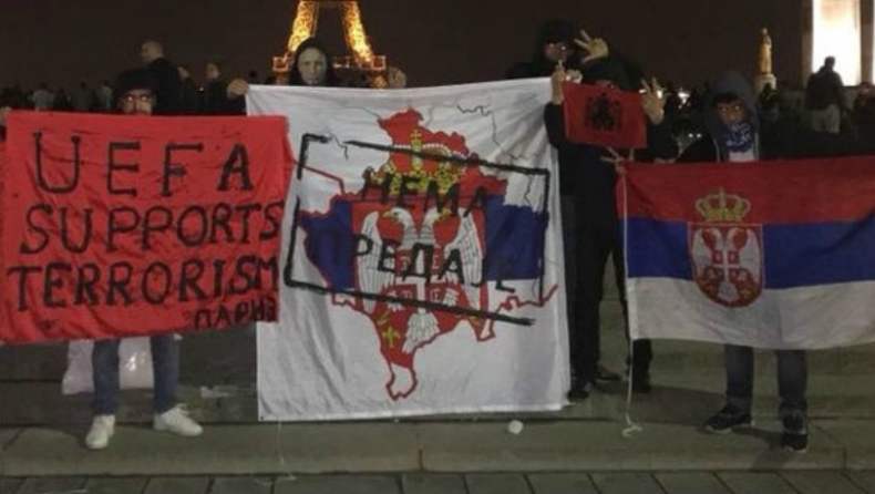 Σέρβοι φίλαθλοι διέκοψαν φιλικό του Κοσόβου