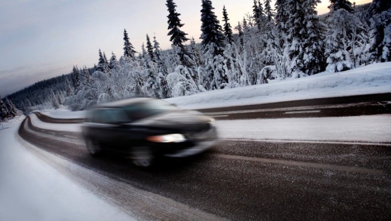 Δεκαοκτάχρονος οδηγούσε με 200 χλμ./ώρα στο χιόνι!