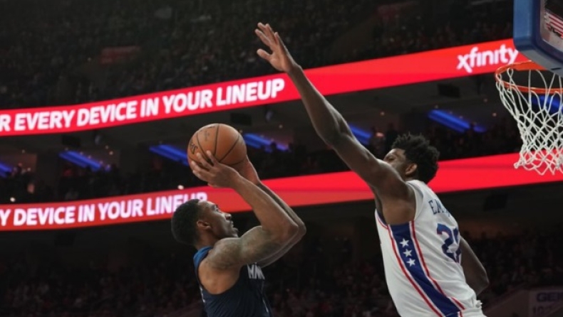 Σίξερς - Τίμπεργουλβς 120-108