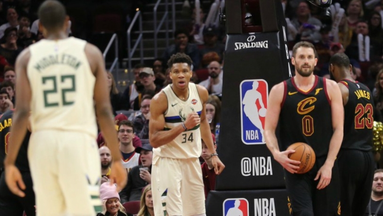 Το show του «Greek Freak» με Καβς! (vid)