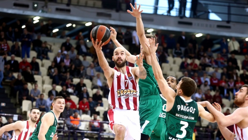 Ολυμπιακός - Ζαλγκίρις 85-86 (vid)