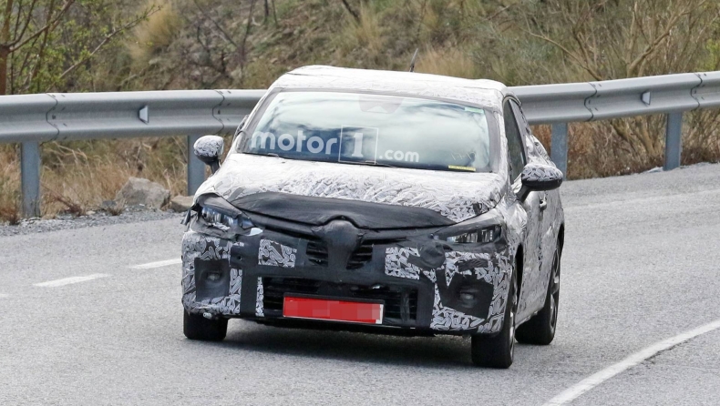 Οι πρώτες κατασκοπευτικές εικόνες του Renault Clio