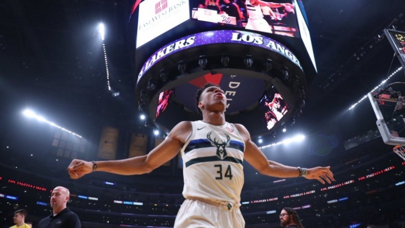 Μπακς: Ένα TOP 5 μόνος του ο Γιάννης! (vid)