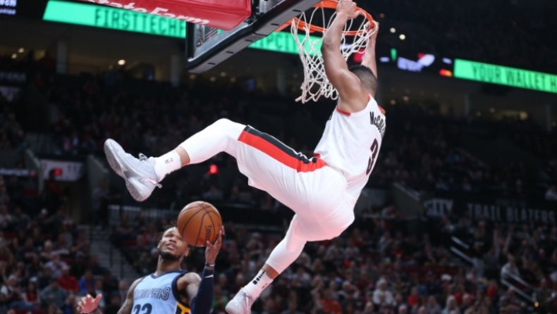 Μπλέιζερς - Γκρίζλις 113-98