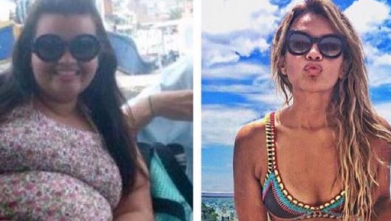 Μία 24χρονη έχασε 80 κιλά και έγινε... μοντέλο (pics)