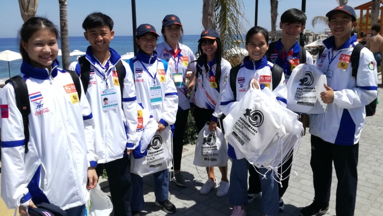 Στη Ρόδο οι πρώτες ξένες ομάδες για το World Taekwondo Beach Championships