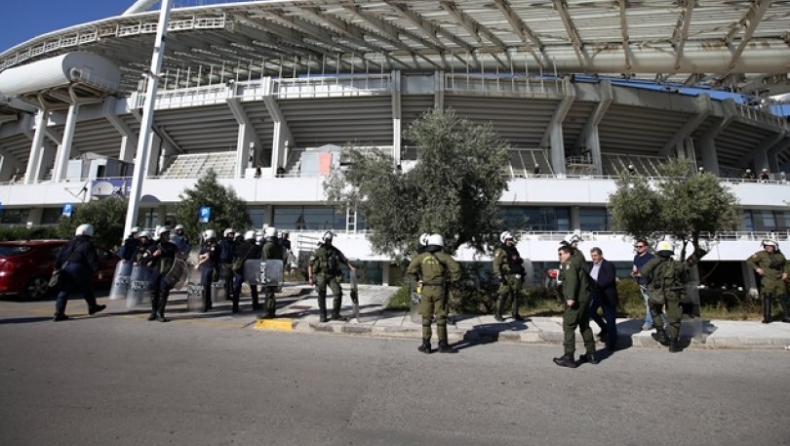 Σε 14 συλλήψεις προχώρησε η ΕΛ.ΑΣ. για τα επεισόδια στον τελικό Κυπέλλου