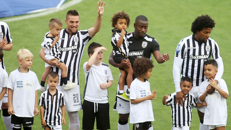 Εκλεψαν την παράσταση οι μπόμπιρες του ΠΑΟΚ (pics)