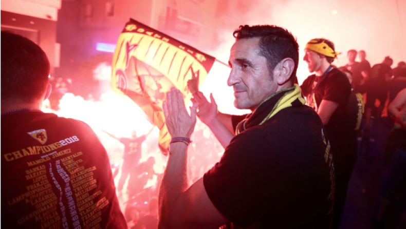 Χιμένεθ: «Περήφανοι για το έργο μας στην ΑΕΚ»