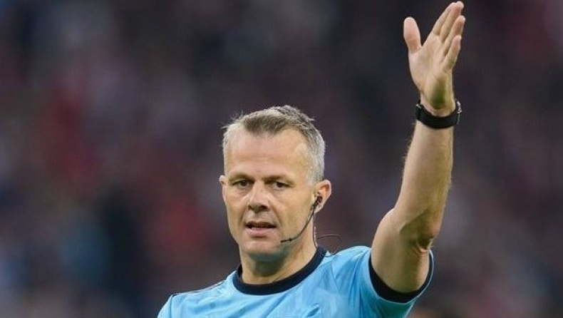 Ο Ολλανδός Κάιπερς σφυρίζει στον τελικό του Europa League