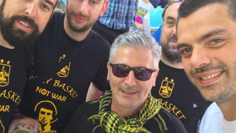 Ο Τσαρτσαρής... παρουσιάζει την τρέλα για Γκάλη στο Βελιγράδι! (pic)