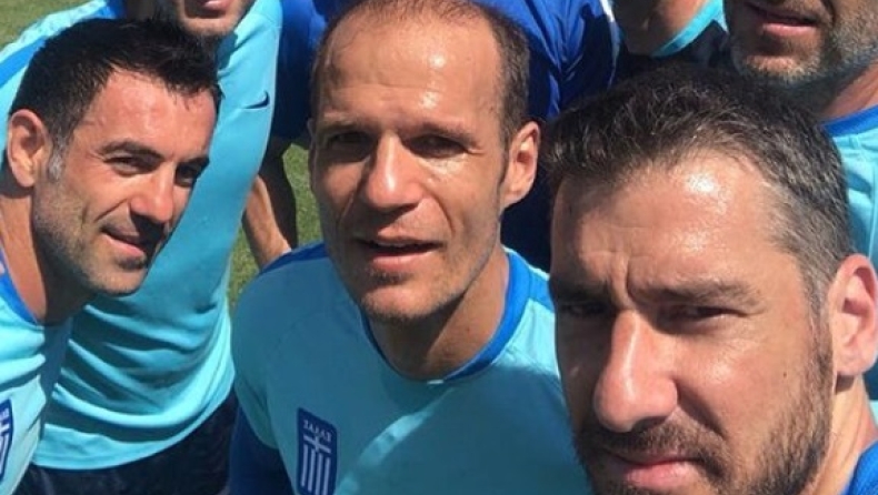 Προπονήθηκαν οι πρωταθλητές του 2004 ενόψει Ισπανίας (pic)