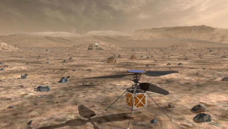 Ελικόπτερο της NASA θα πετάξει πάνω από τον Άρη