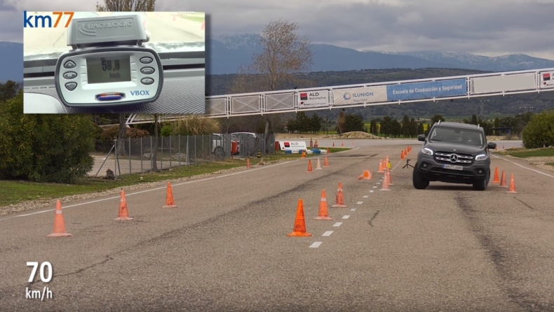 «Υπόδειγμα» οδικής συμπεριφοράς η Mercedes X-Class (vid)