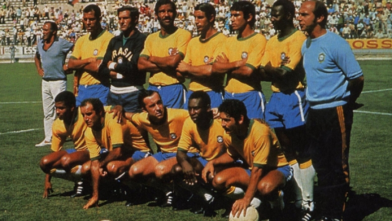 Κορυφαία εθνική ομάδα όλων των εποχών η Βραζιλία 1970