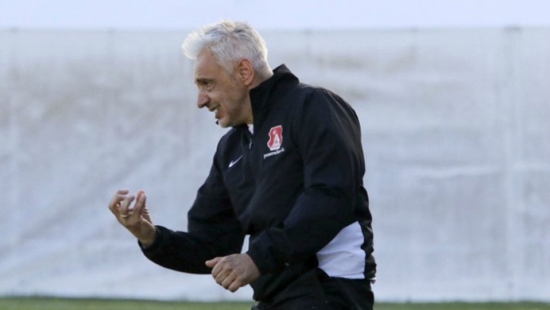 Ο Χαραλαμπίδης στον Αιγινιακό