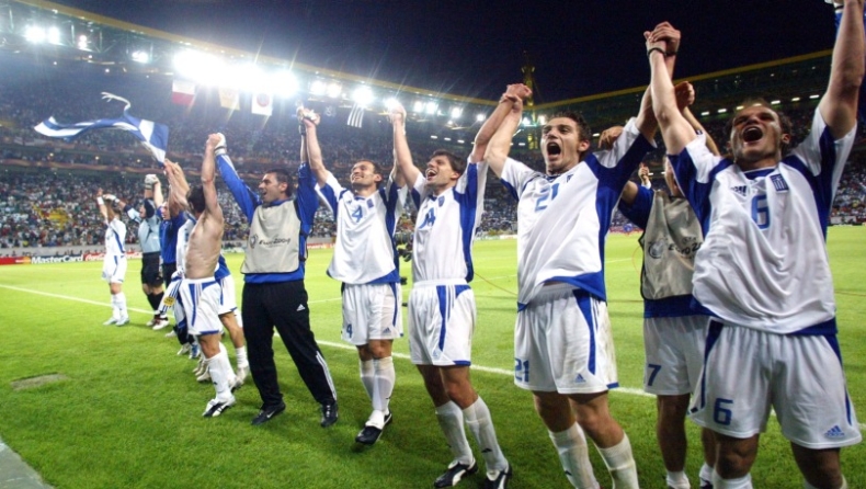 Η νίκη με τη Γαλλία και η πρόκριση στα ημιτελικά του EURO 2004 (pics & vid)