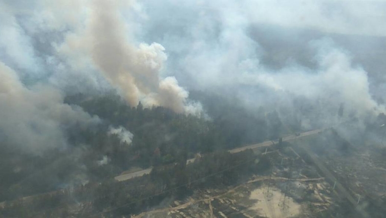 Πυρκαγιά κοντά στο Τσέρνομπιλ «ξύπνησε» τον εφιάλτη της ραδιενέργειας