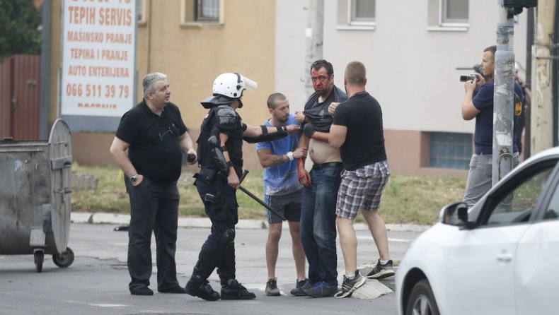 Ερυθρός - Παρτιζάν: Video από τα σοβαρά επεισόδια! (vids)