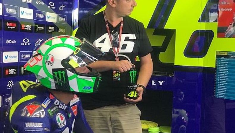 To νέο κράνος έφερε γούρι στο Ρόσι