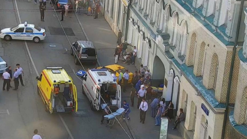Τρεις τραυματίες από το ατύχημα με το ταξί στη Μόσχα πήραν εξιτήριο
