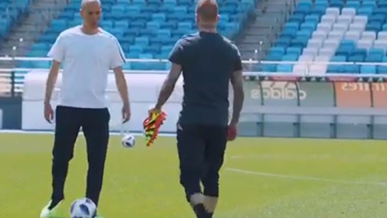 Μπέκαμ και Ζιντάν επανέφεραν τα Predators με σούπερ challenge (pics & vid)