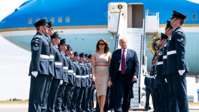 O Τραμπ συνεχάρη τον Μακρόν για την κατάκτηση του Mundial (pic)