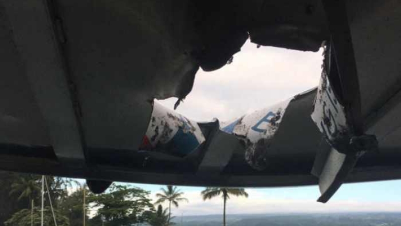 Πύρινη «μπάλα» λάβας χτύπησε τουριστικό σκάφος, 22 τραυματίες (vids)