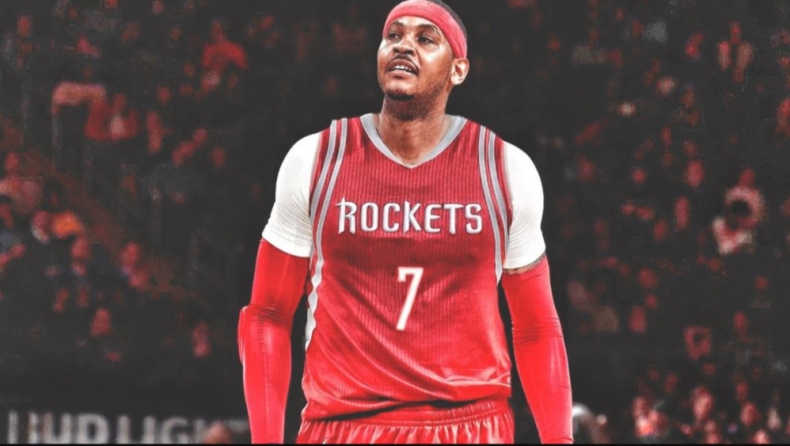 Μειώθηκαν οι πιθανότητες των Ρόκετς για τον τίτλο με Καρμέλο!