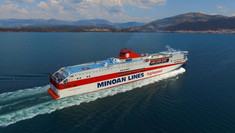 Το Mykonos Palace στη γραμμή Χανιά - Πειραιάς