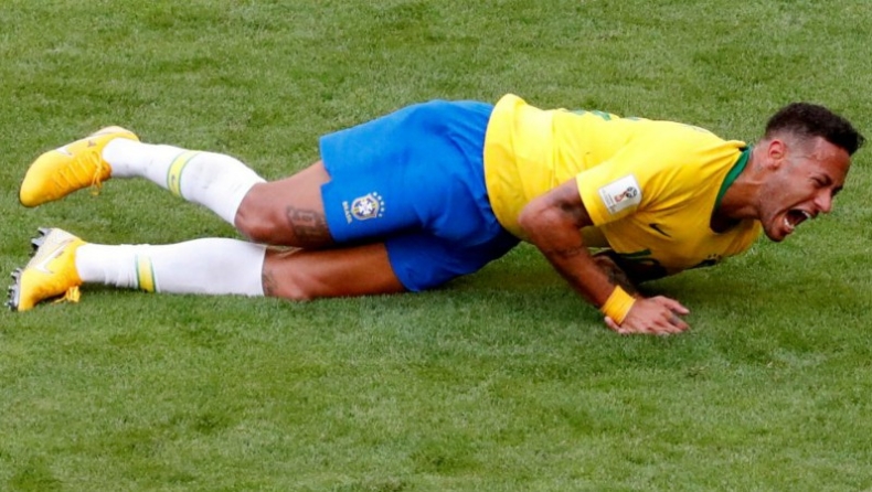 Στην προπόνηση της Ζενίτ κάνουν πρόβα τις βουτιές του Νεϊμάρ (vid)