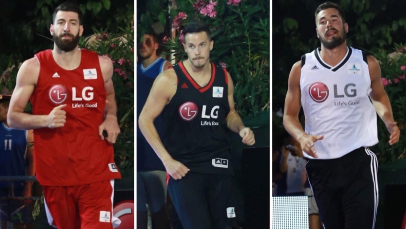 Αποθέωσαν Πρίντεζη και LG AegeanBall Festival οι Κάλινιτς-Σενγκέλια-Ερτέλ! (pics)