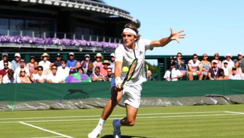 Γράφει ιστορία ο Τσιτσιπάς στο Γουίμπλεντον! (pics & vid)