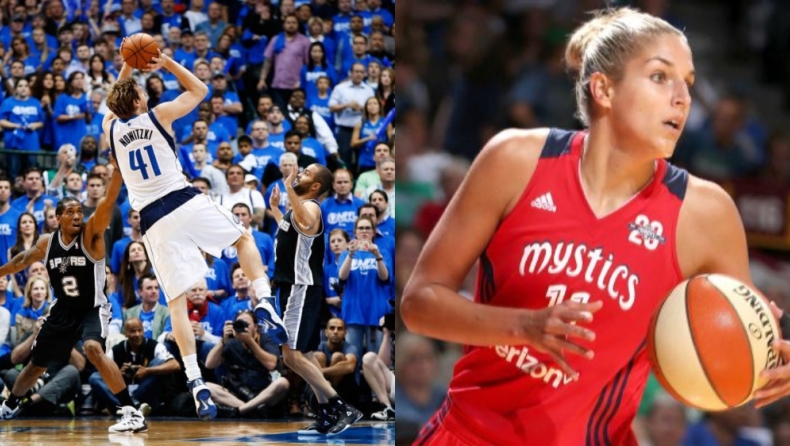 Ντελ Ντον: Ο... θηλυκός Ντιρκ στο fadeaway! (vid)