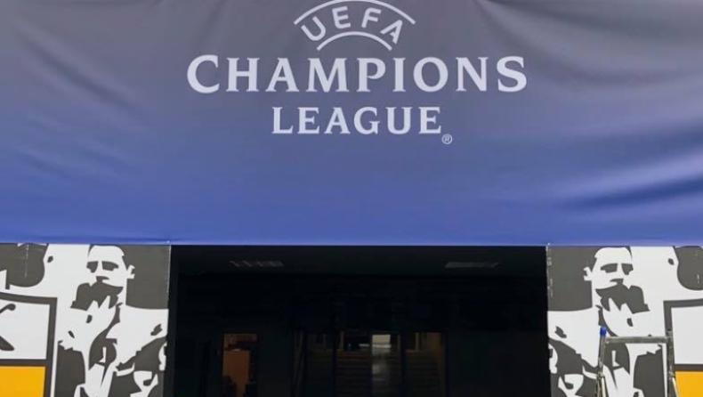 Σε χρώματα Champions League «ντύνεται» το ΟΑΚΑ! (pic)