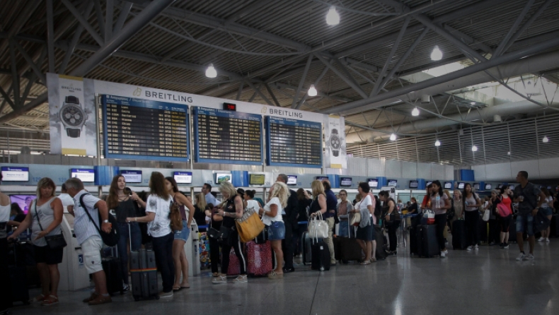 Τον Ιούλιο αυξήθηκε κατά 11,3% η επιβατική κίνηση στο «Ελευθέριος Βενιζέλος»