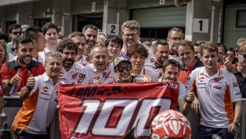 71 βάθρα και 68 pole position σε 100 αγώνες o Μαρκ Μάρκεθ!