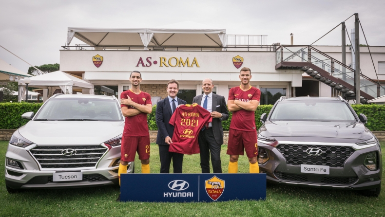 Η Hyundai χορηγός της AS Roma
