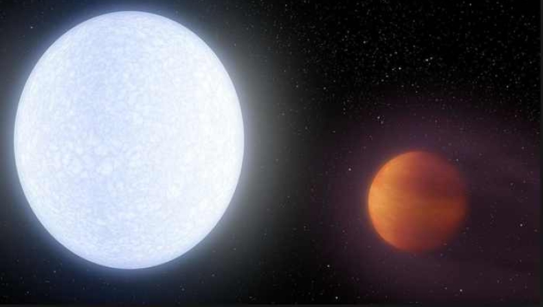 Αστρονόμοι προσδιόρισαν την θερμοκρασία γιγάντιου εξωπλανήτη στους 4.600 βαθμούς Κελσίου (vid)