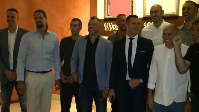 Διαμαντίδης, Σάρας, Αλβέρτης & Ομπράντοβιτς ξανά μαζί! (pics)