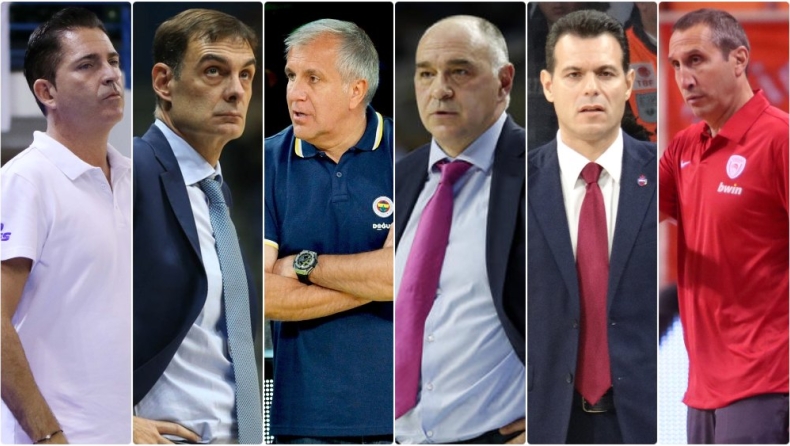 Τα «χιλιόμετρα» των προπονητών της φετινής EuroLeague!