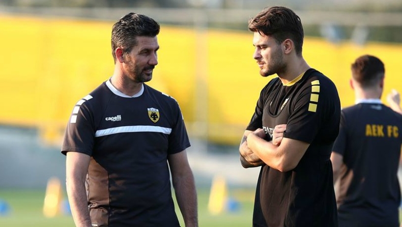 Αϊντάρεβιτς: «Δεν θα φύγω τον Ιανουάριο από την ΑΕΚ αν δεν έχω κάτι καλό»