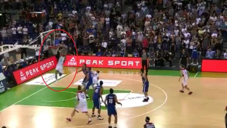 Τρομερό alley-oop στο Γερμανία - Ισραήλ και παράταση! (vid)